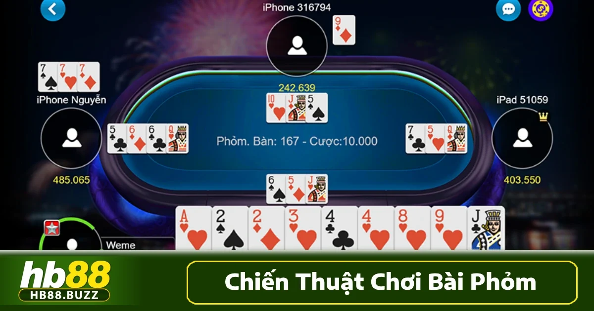Chiến Thuật Chơi Bài Phỏm Hb88 Nâng Cao Kỹ Năng Chiến Thắng 4 Các mẹo chơi bài Phỏm để thắng lớn