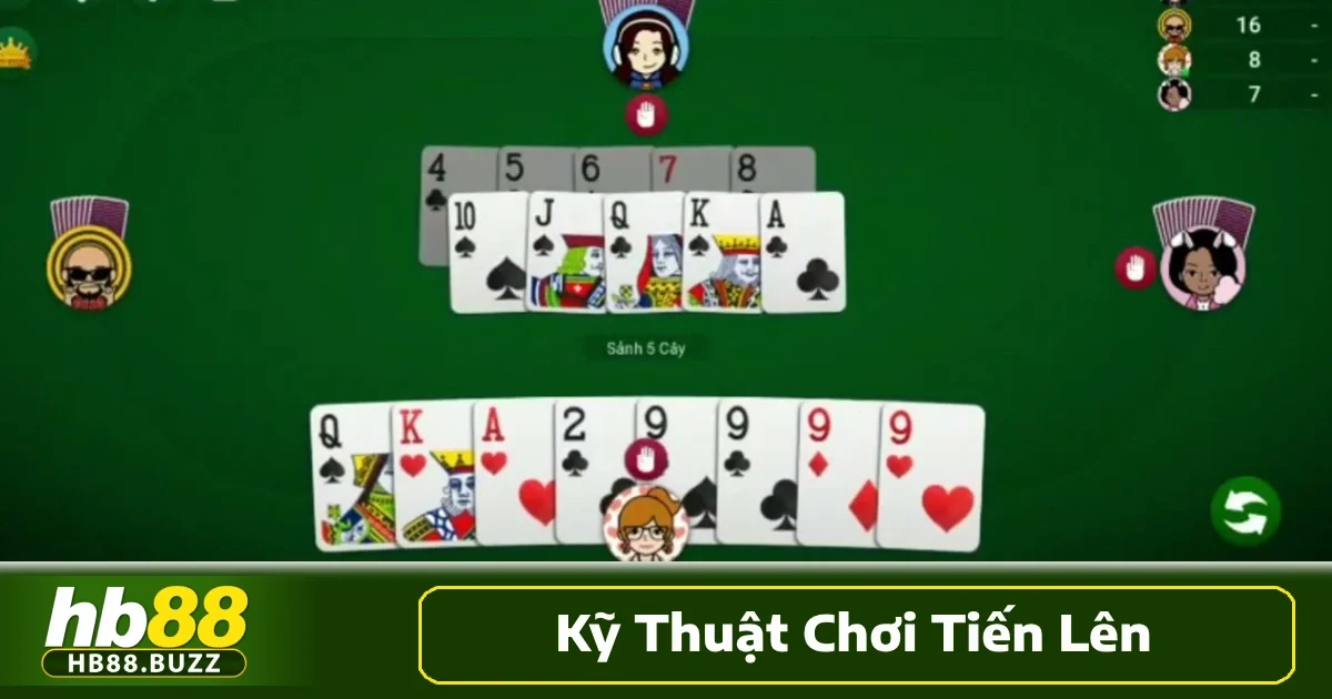 Cách vượt qua các ván bài khó trong Tiến Lên